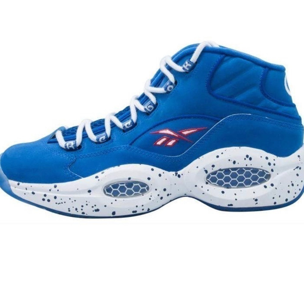 Reebok Question Mid Royal Blue/White/Red AI Allen Iverson